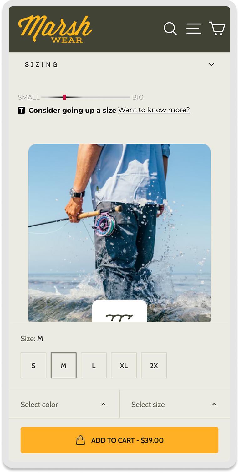 Mobile Bottom Sticky Add-To-Cart Button – Variation screenshot