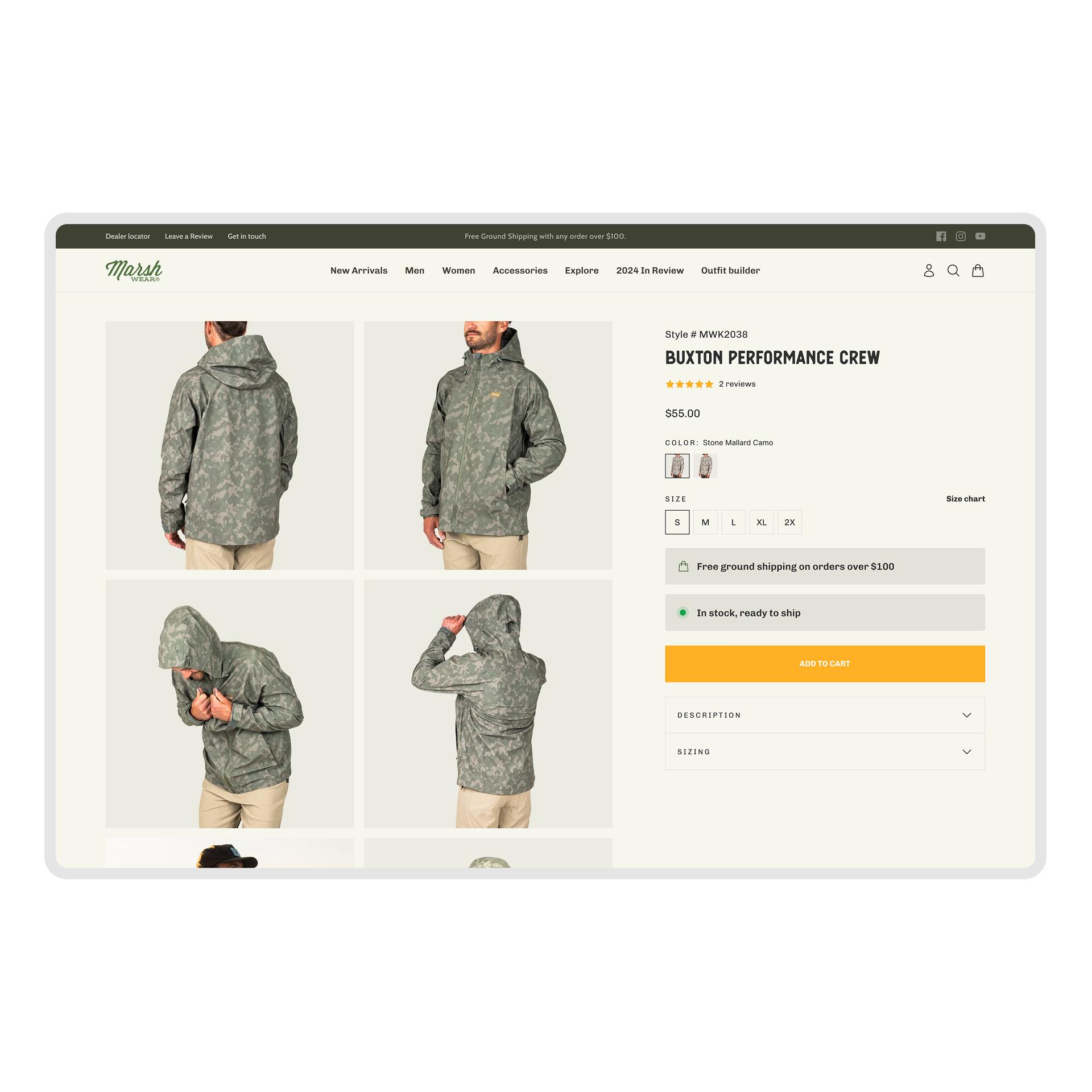 Enhanced Product Image Layout – Variation screenshot