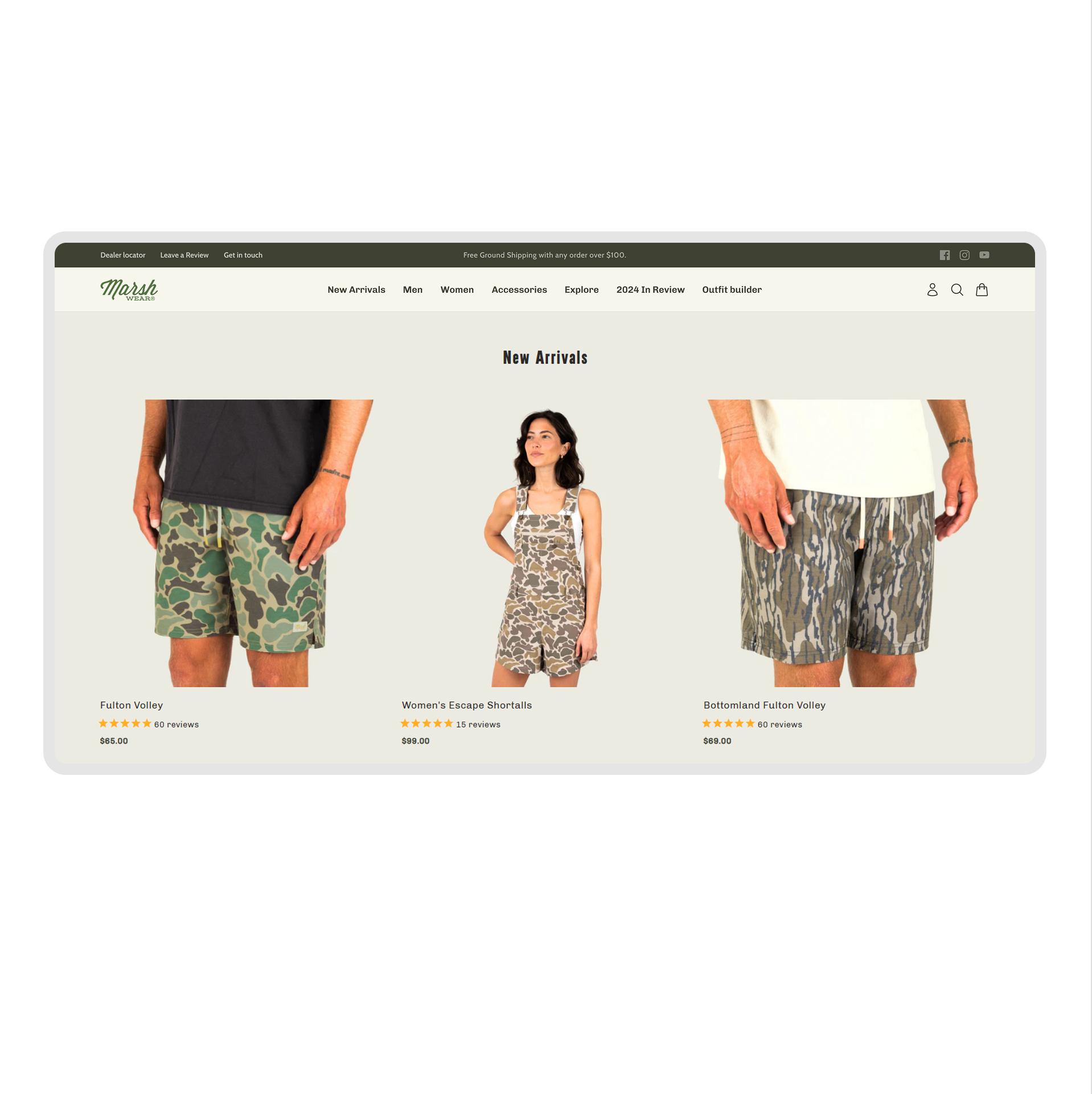 Homepage Recommendations Layout Redesign – Control screenshot