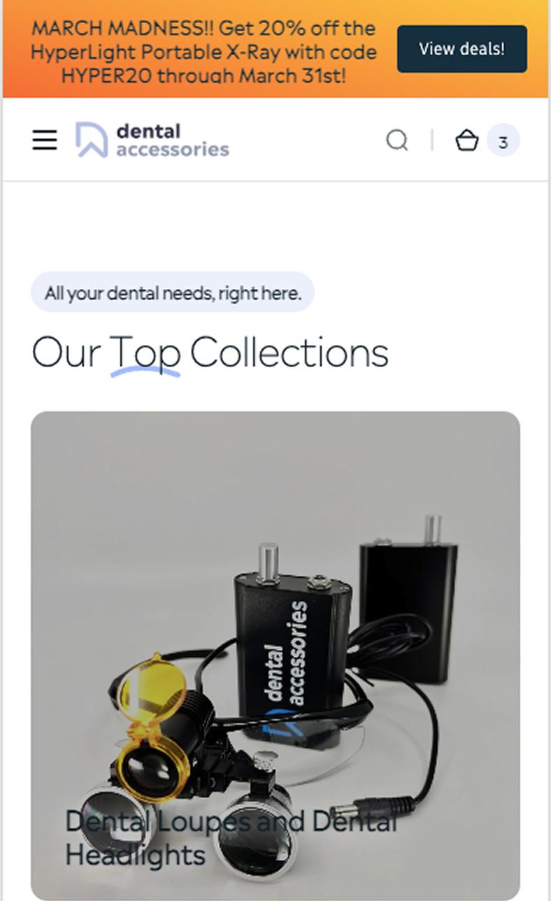 Streamlining Mobile Shopping by Removing Discount Banners – Variation screenshot