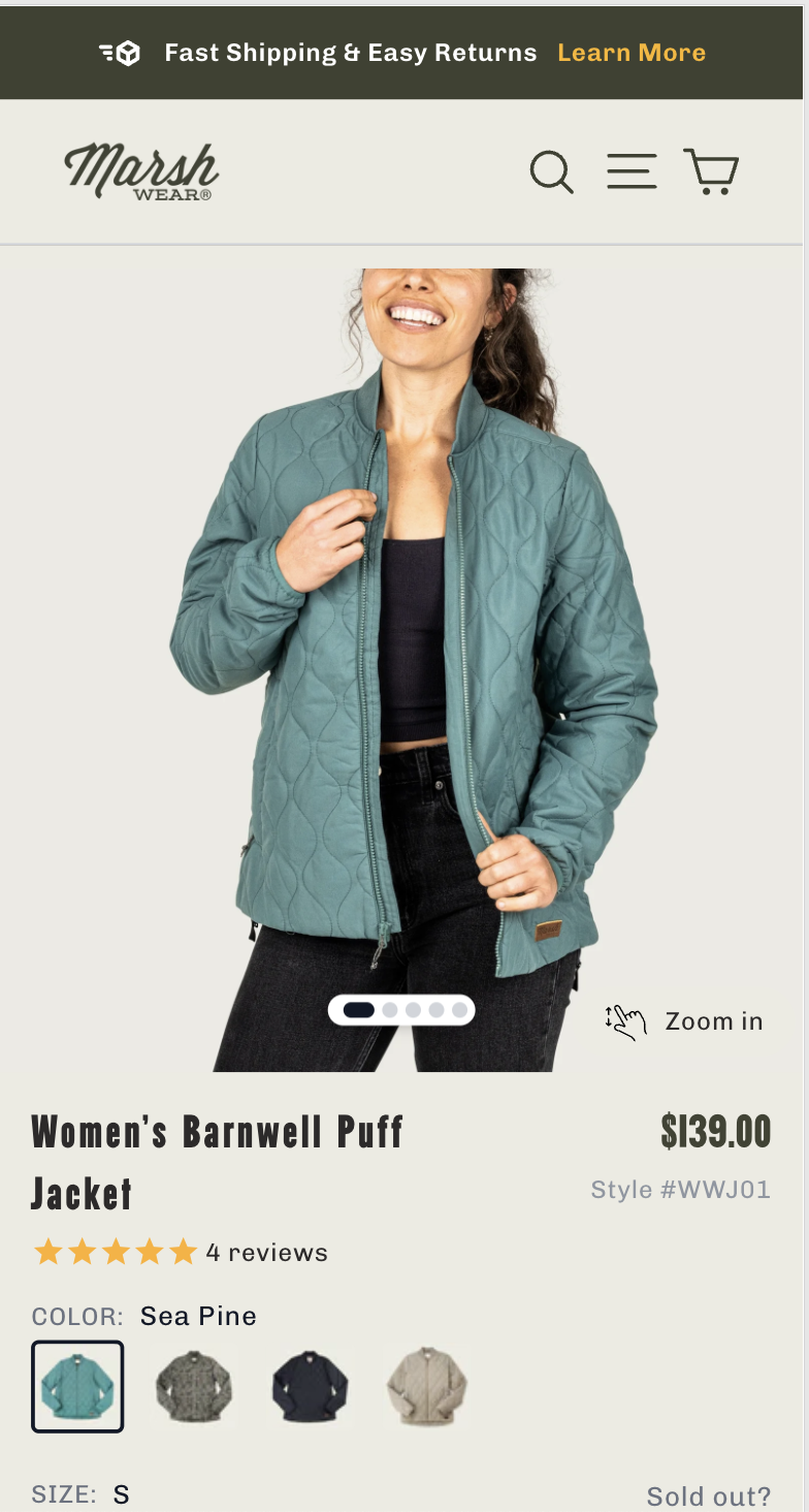Modern Carousel Controls Boost Product Engagement and Conversion Rates – Variation screenshot