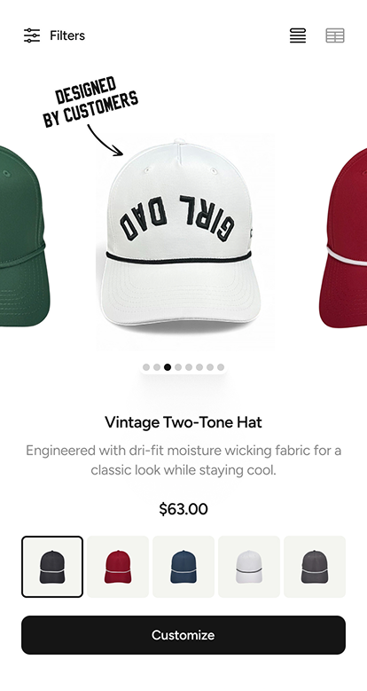 Enhanced Product Cards – Variation screenshot