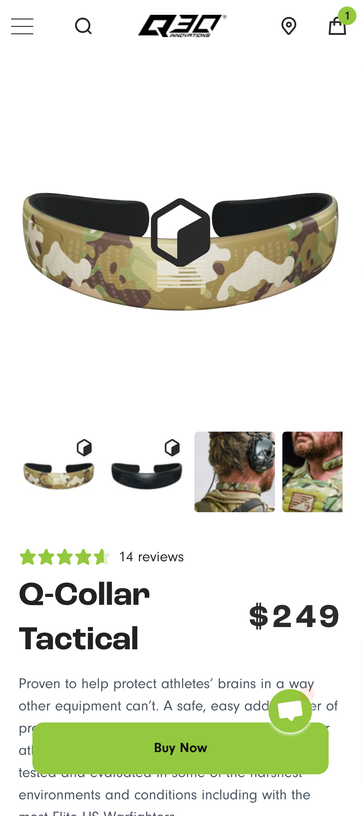 Sticky Top Add to Cart Bar with Size Selector – Control screenshot