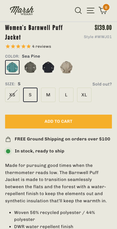 Moving Free Shipping Message Below Add to Cart – Variation screenshot