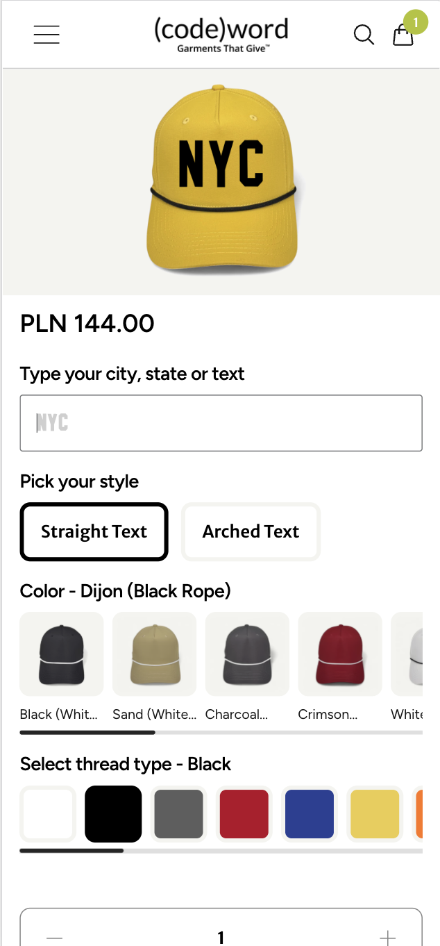 Simplified Text Input Flow Boosts PDP Conversion and User Clarity – Control screenshot