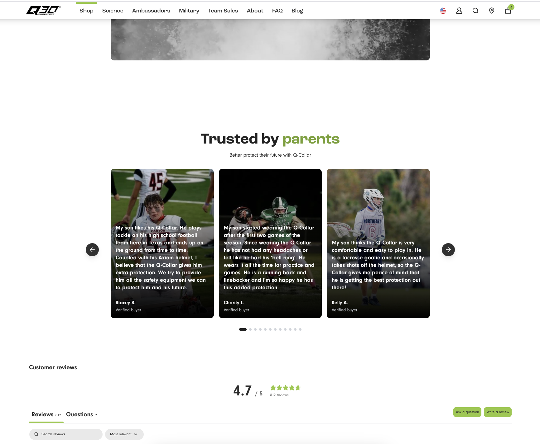 Enhanced Parent and Kid Testimonials Boost Trust – Variation screenshot