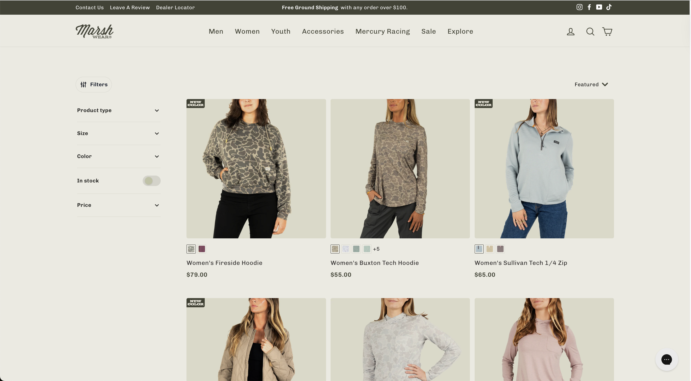 Enhanced collection filters – Variation screenshot